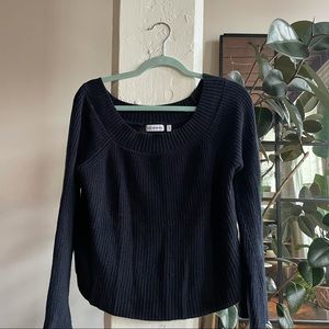 Navy sweater
